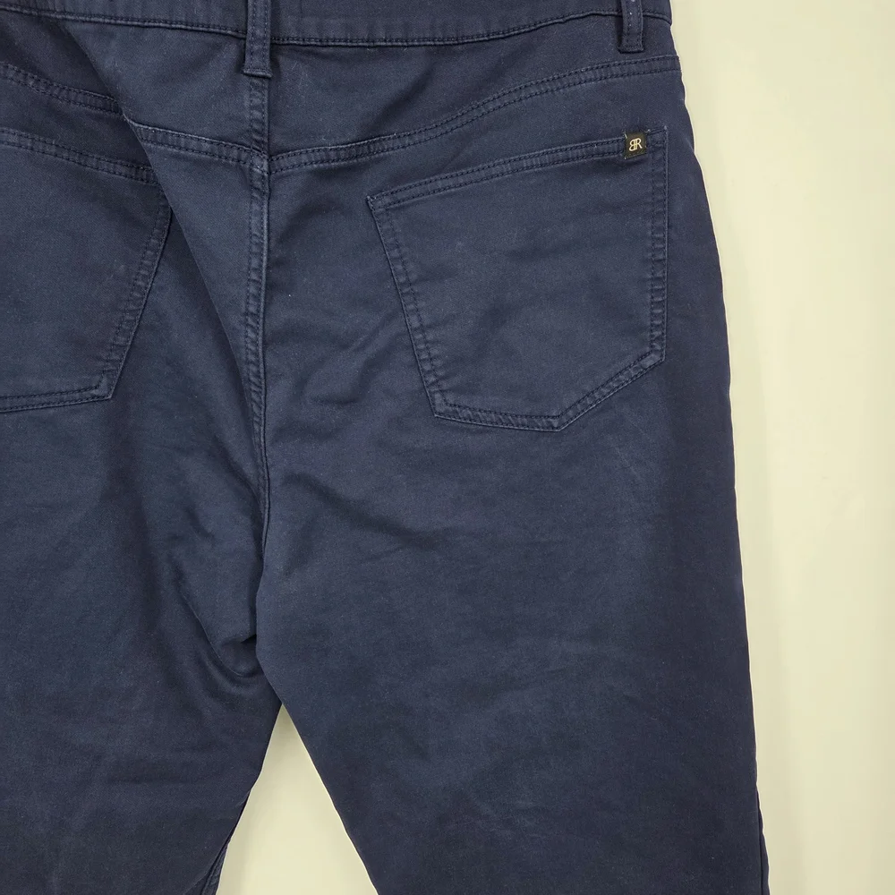 Banana Republic straight traveler Pants - navy Mens size 38x32